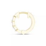 Заредете изображението в галерията: Segmenta – обеци с диаманти от 14К жълто злато
