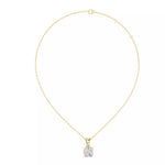 Заредете изображението в галерията: Solara висулка с 1 ct диамант в 14К жълто злато
