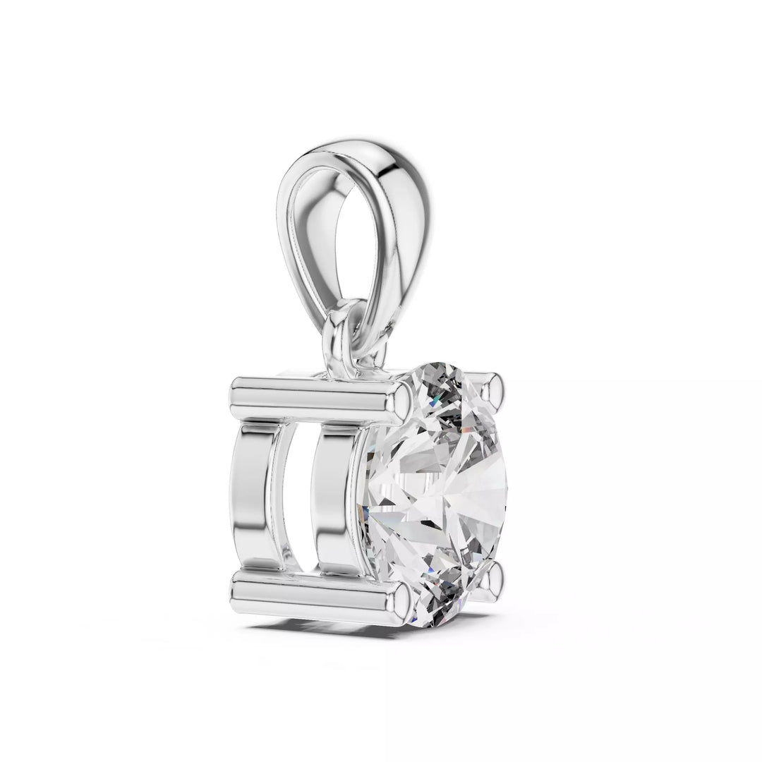 Solara висулка с 1 ct диамант в 14К бяло злато
