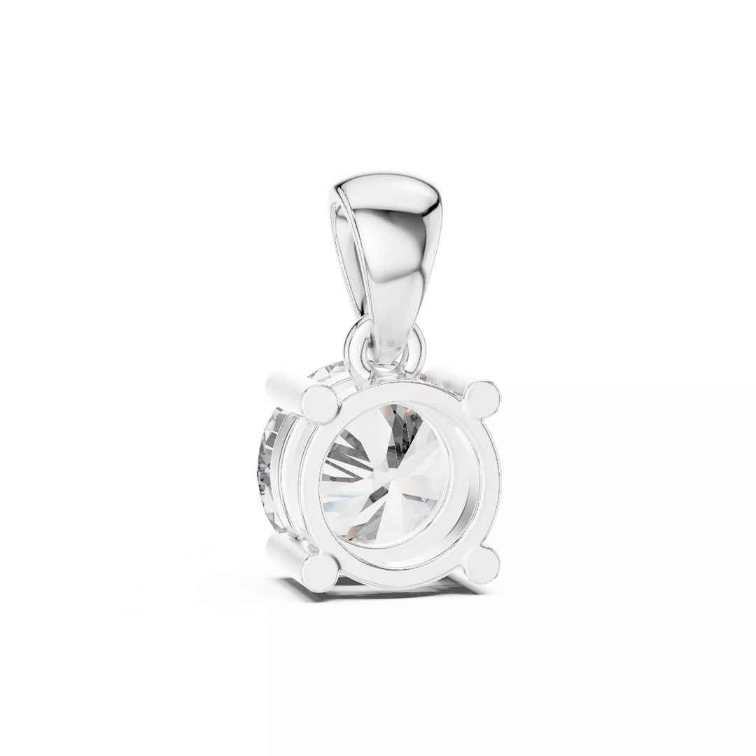 Solara висулка с 1 ct диамант в 14К бяло злато