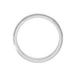 Заредете изображението в галерията: Unitas – брачни халки с диаманти и елегантна централна линия в 14К бяло злато
