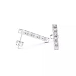 Заредете изображението в галерията: Vertice – обеци, висящи с диаманти 3 ct, от 14К бяло злато
